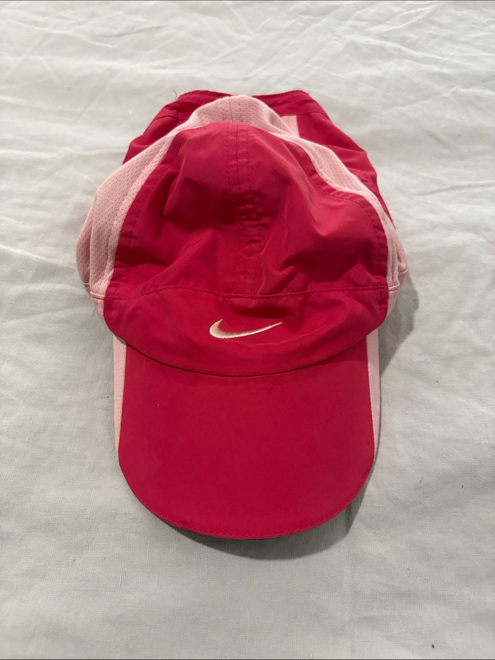 Nike Kids Pink and Light Pink Sport Cap
